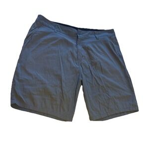 Marsh Wear Men's Blue Nylon Spandex Blend Outdoor Hiking Casual Shorts Size 36
